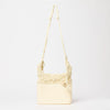 KNOT SILICONE KNITTING MIDII SHOULDER BAG