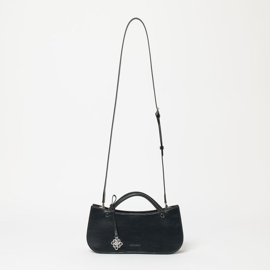 KNOT MIDI SHOULDER BAG