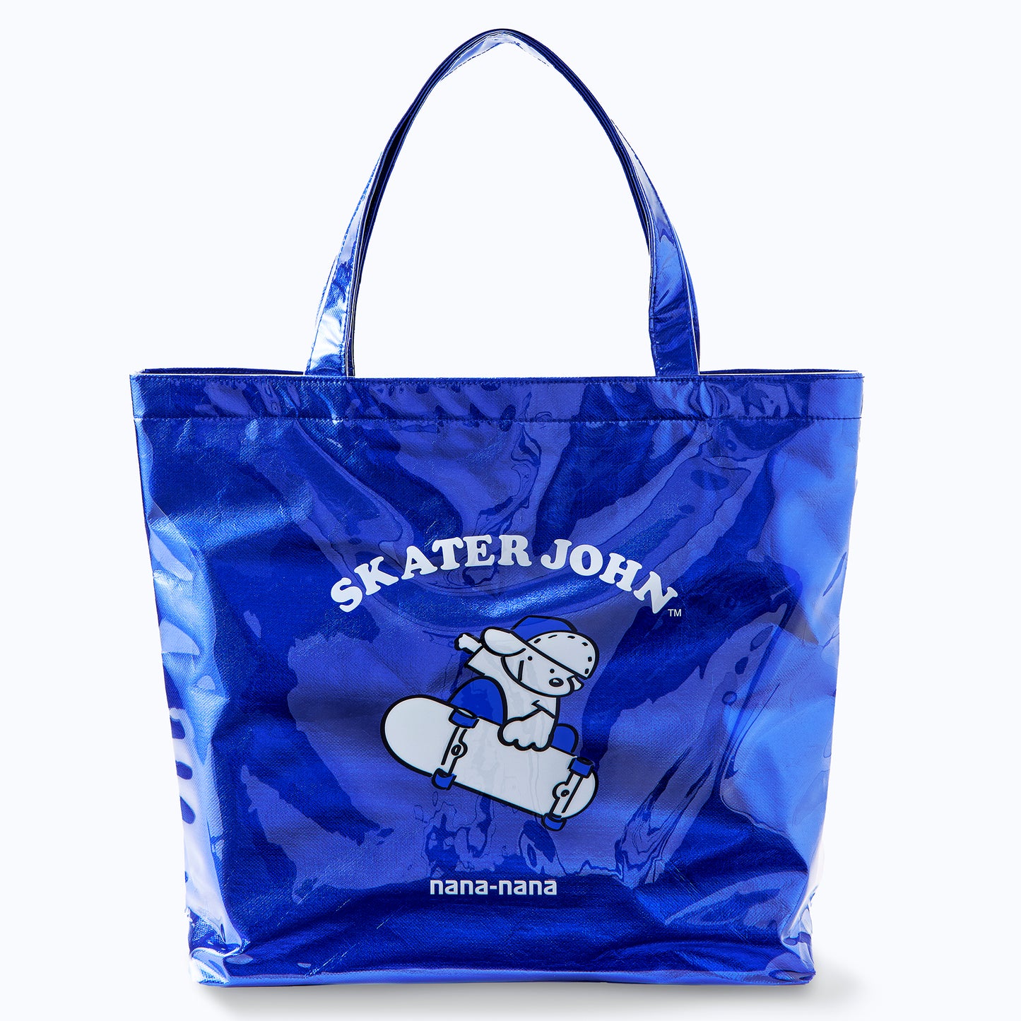 SKATER JOHN TPU NONWOVEN SHOPPING TOTE BAG
