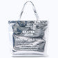 SKATER JOHN TPU NONWOVEN SHOPPING TOTE BAG