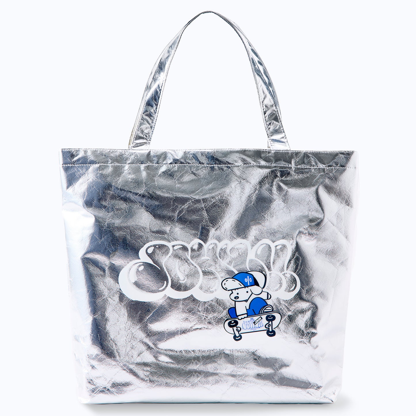 SKATER JOHN TPU NONWOVEN SHOPPING TOTE BAG
