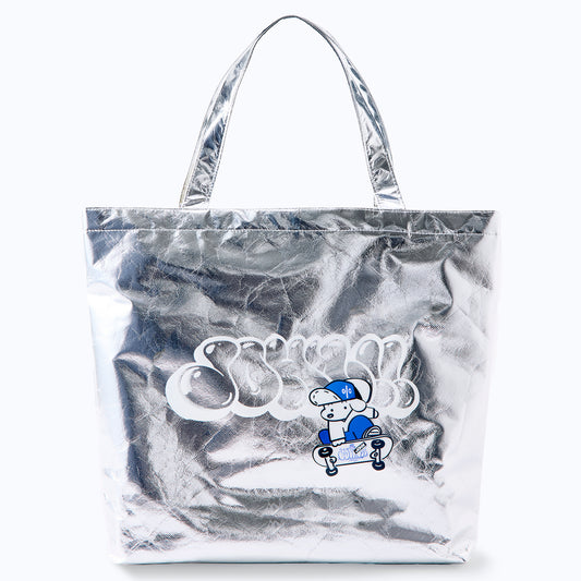 SKATER JOHN TPU NONWOVEN SHOPPING TOTE BAG